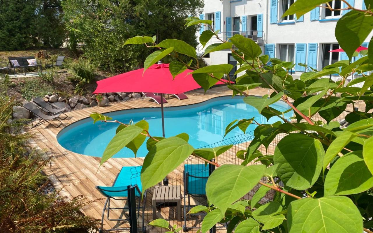 Les 4 Flocons, Avec Piscine Exterieure Chauffee A 100M Du Lac Et Du Centre , Wifi, Parking, Sauna Gérardmer Kültér fotó