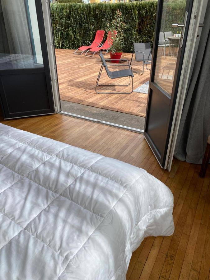 Les 4 Flocons, Avec Piscine Exterieure Chauffee A 100M Du Lac Et Du Centre , Wifi, Parking, Sauna Gérardmer Kültér fotó