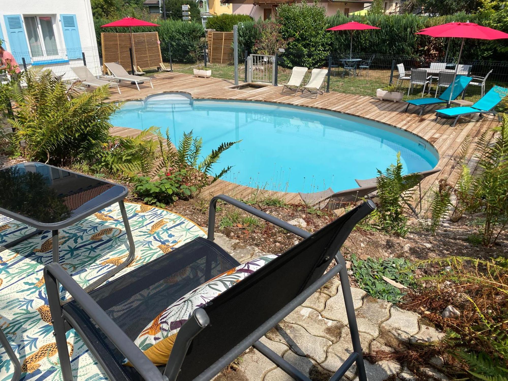 Les 4 Flocons, Avec Piscine Exterieure Chauffee A 100M Du Lac Et Du Centre , Wifi, Parking, Sauna Gérardmer Kültér fotó